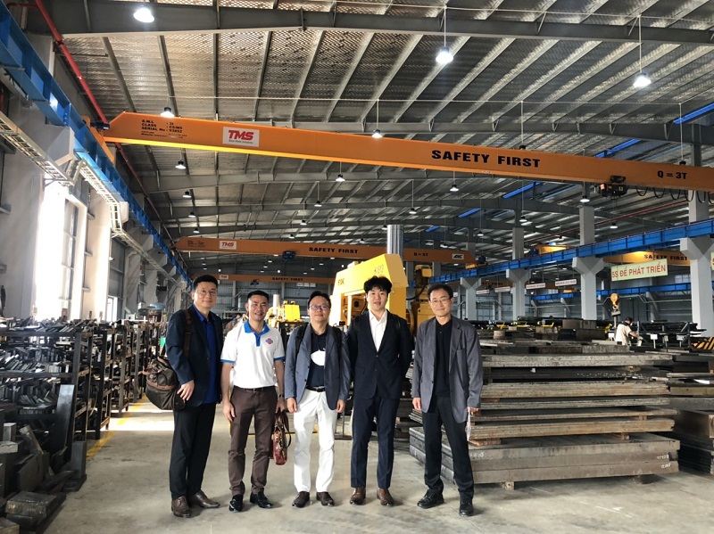 Nhà sản xuất SeAH CSS (Hàn Quốc) thăm nhà máy mới của Thép Phương Trang tại KCN Thuận Thành 2 - Bắc Ninh